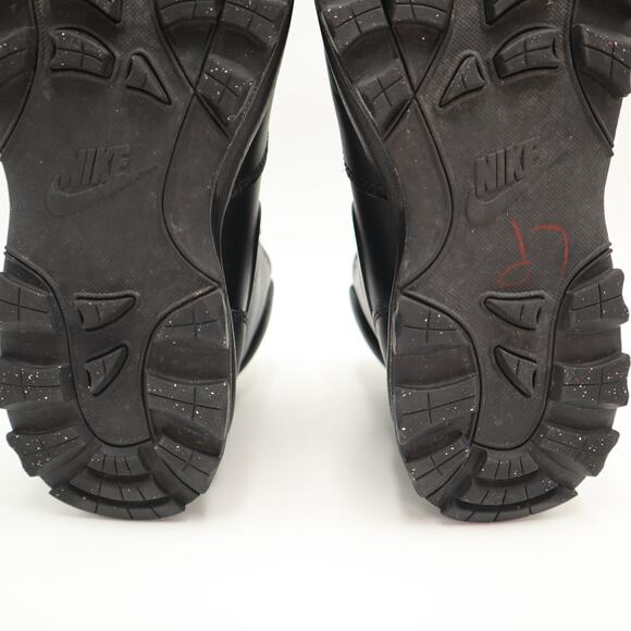Nike Manoa Triple Black Boots Mens Size 8 Leather Mid Shoes Outdoor 454350-003 main image 9